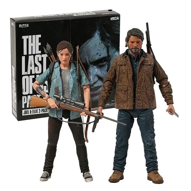 اکشن فیگور NECA The Last of Us Part 2 Joel and Ellie Pack