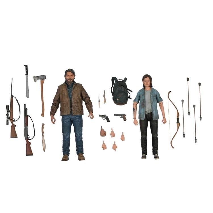اکشن فیگور NECA The Last of Us Part 2 Joel and Ellie Pack — تصویر ۲