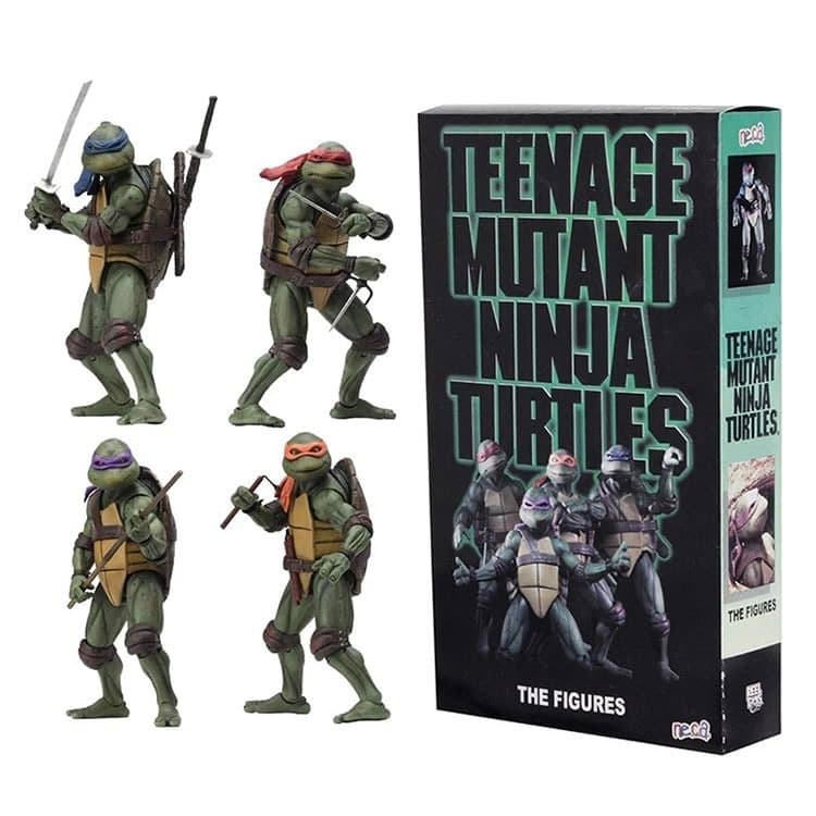 اکشن فیگور NECA Teenage Mutant Ninja Turtles 2018