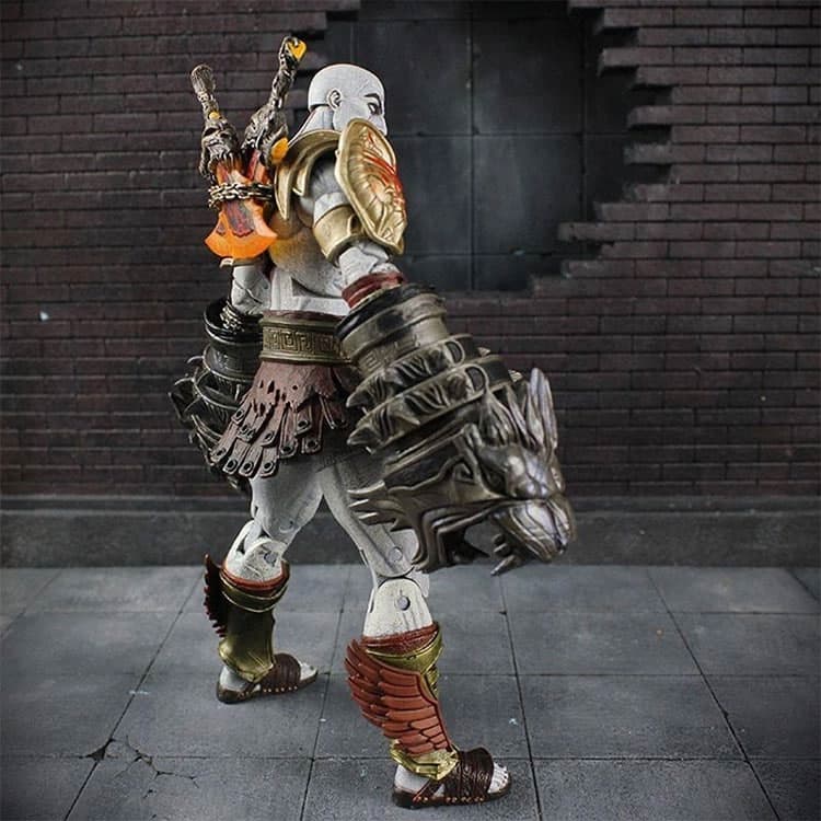 اکشن فیگور NECA God of War 3 Ghost of Sparta Kratos — تصویر ۶