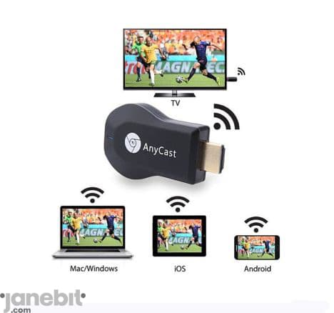 دانگل انی کست مدل Anycast M4 plus Miracast Dongle — تصویر ۳