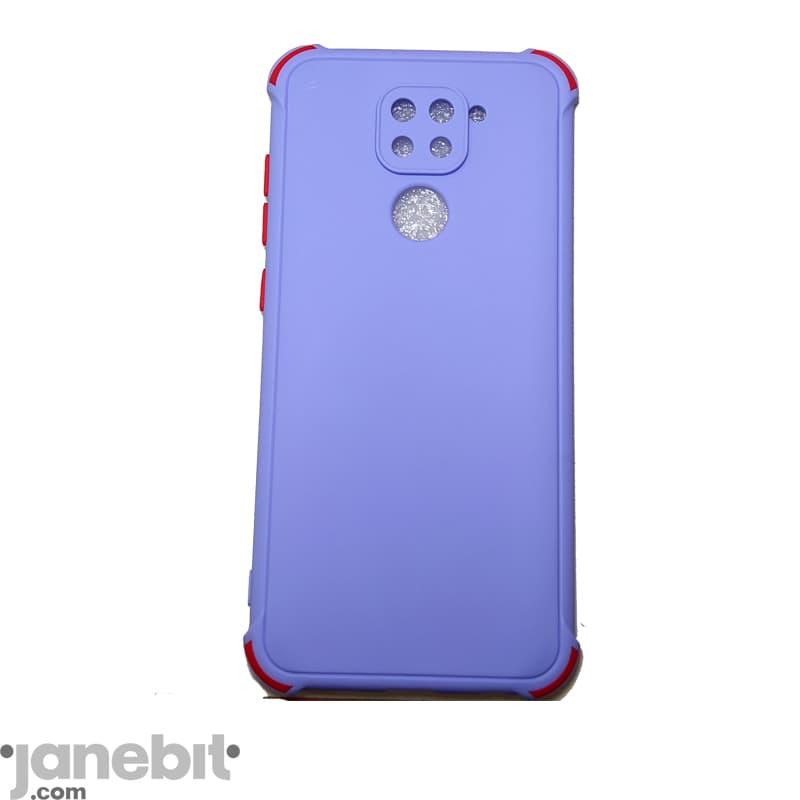 قاب ژله ای دکمه رنگی گوشی REDMI NOTE9 محافظ لنزدار — تصویر ۲