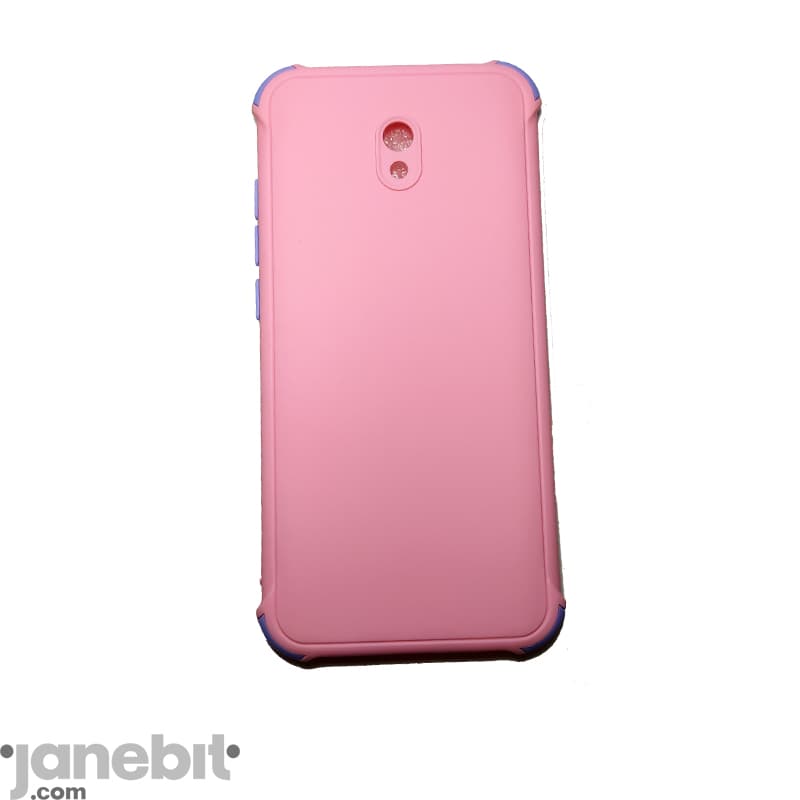 قاب ژله ای دکمه رنگی گوشی REDMI 8A محافظ لنزدار — تصویر ۳