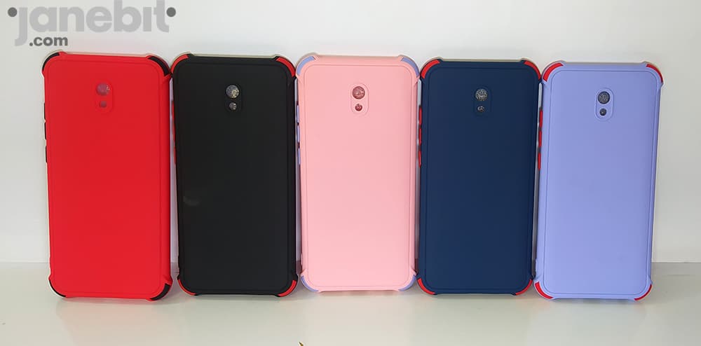 قاب ژله ای دکمه رنگی گوشی REDMI 8A محافظ لنزدار — تصویر ۵