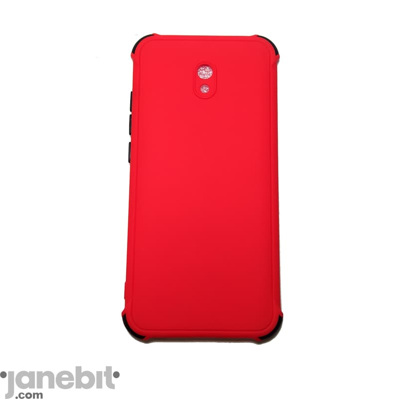 قاب ژله ای دکمه رنگی گوشی REDMI 8A محافظ لنزدار — تصویر ۲