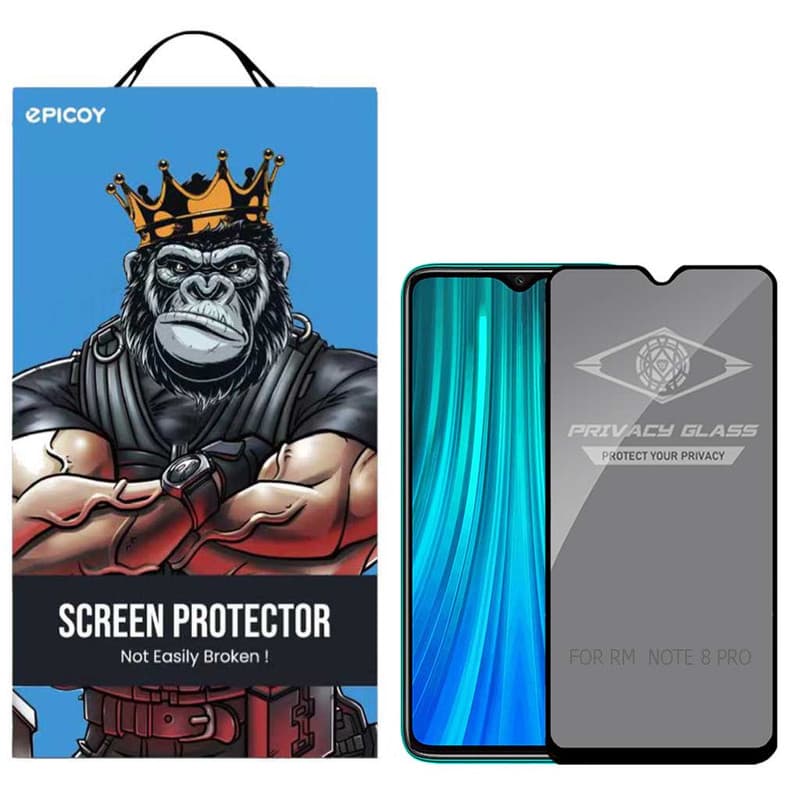 گلس پرایوسی اپیکوی مدل PvSight مناسب برای گوشی موبایل شیائومی Redmi Note 8 Pro