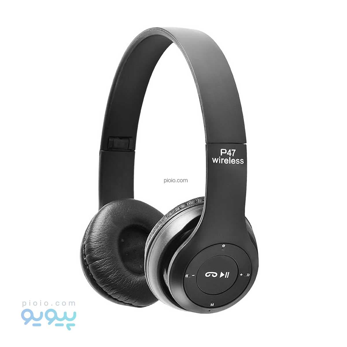 هدفون استریو بلوتوث بی سیم P47 — تصویر ۶