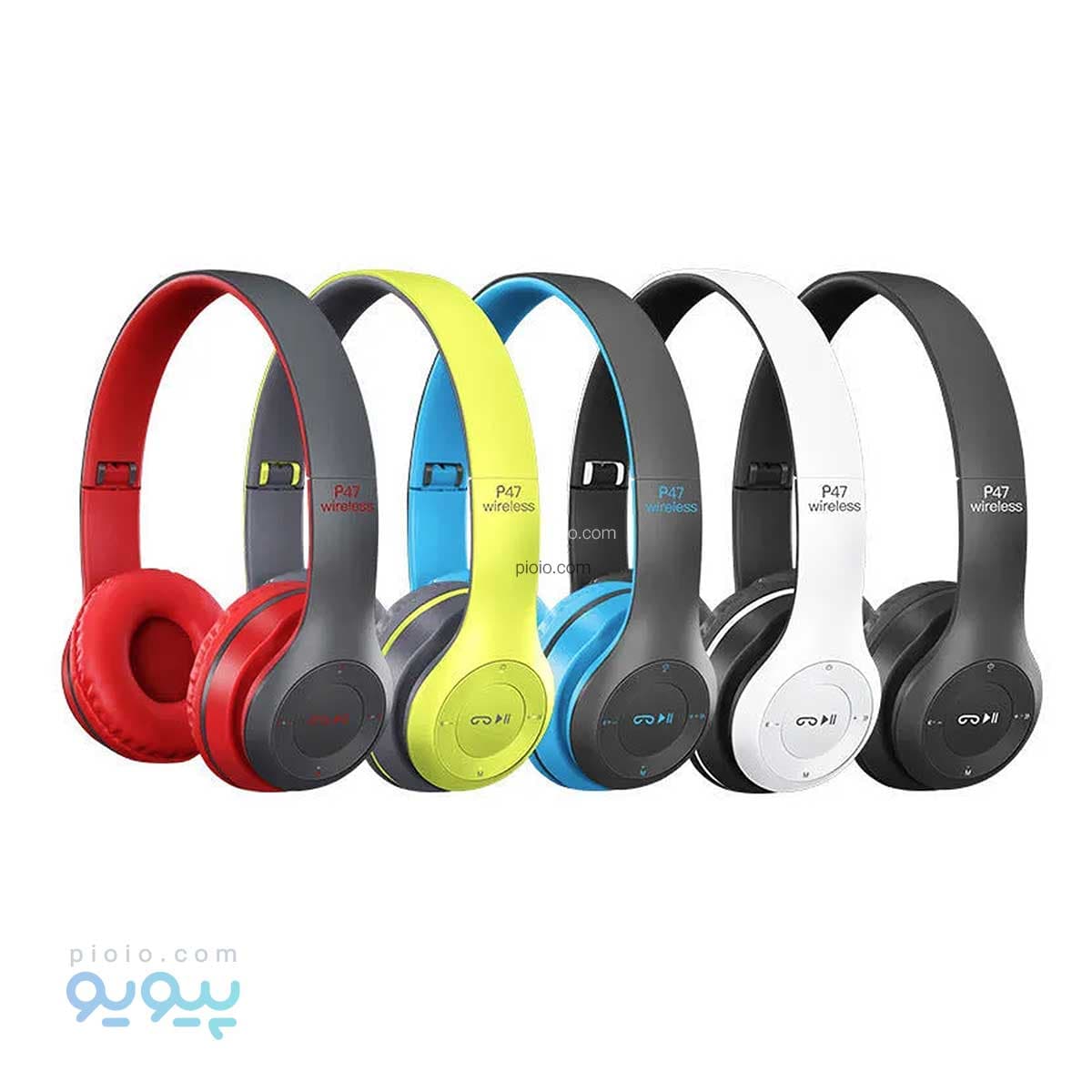 هدفون استریو بلوتوث بی سیم P47 — تصویر ۲