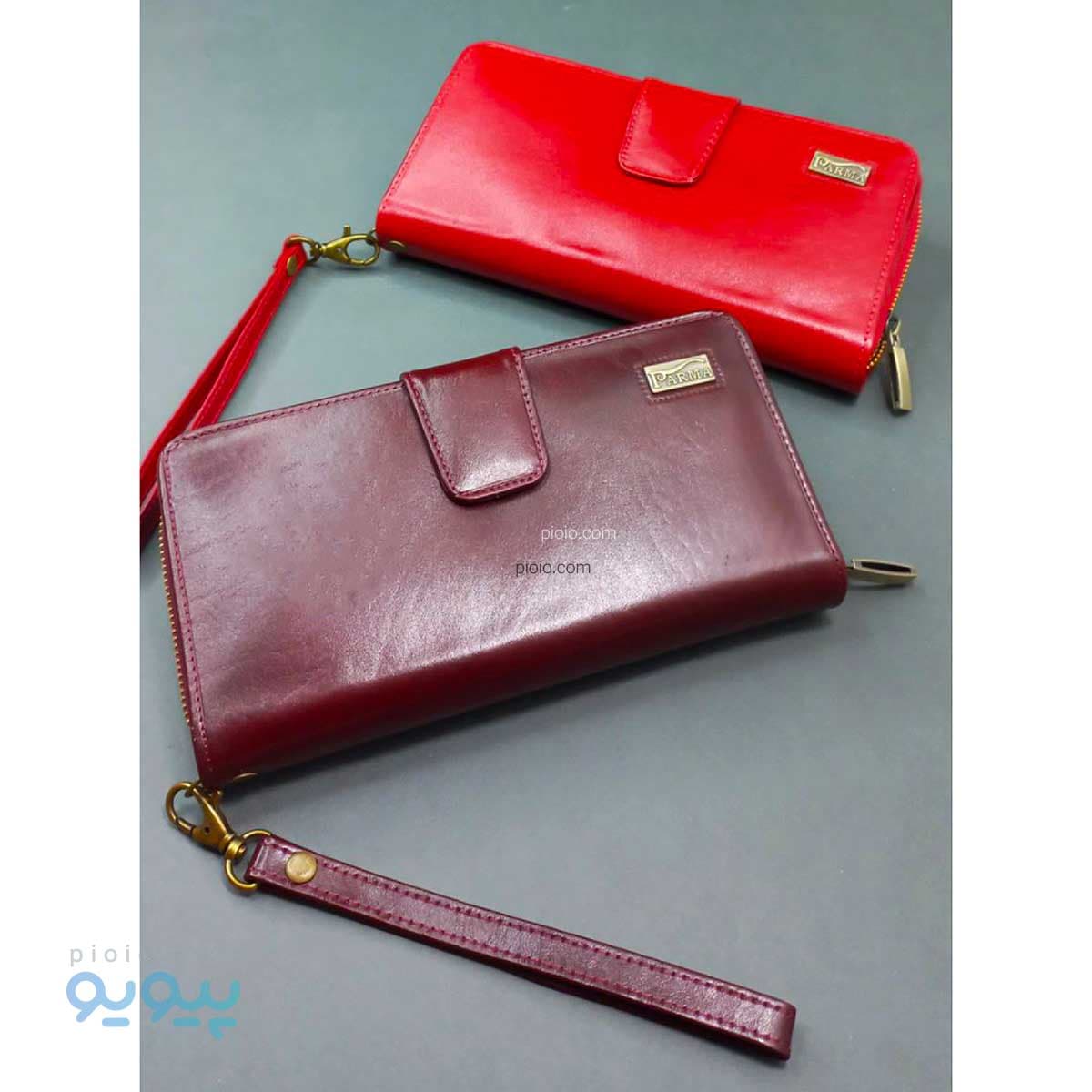 کیف پول کتی گاوی جلو دکمه پارما آیتم 62025عمده و کارتنی — تصویر ۲