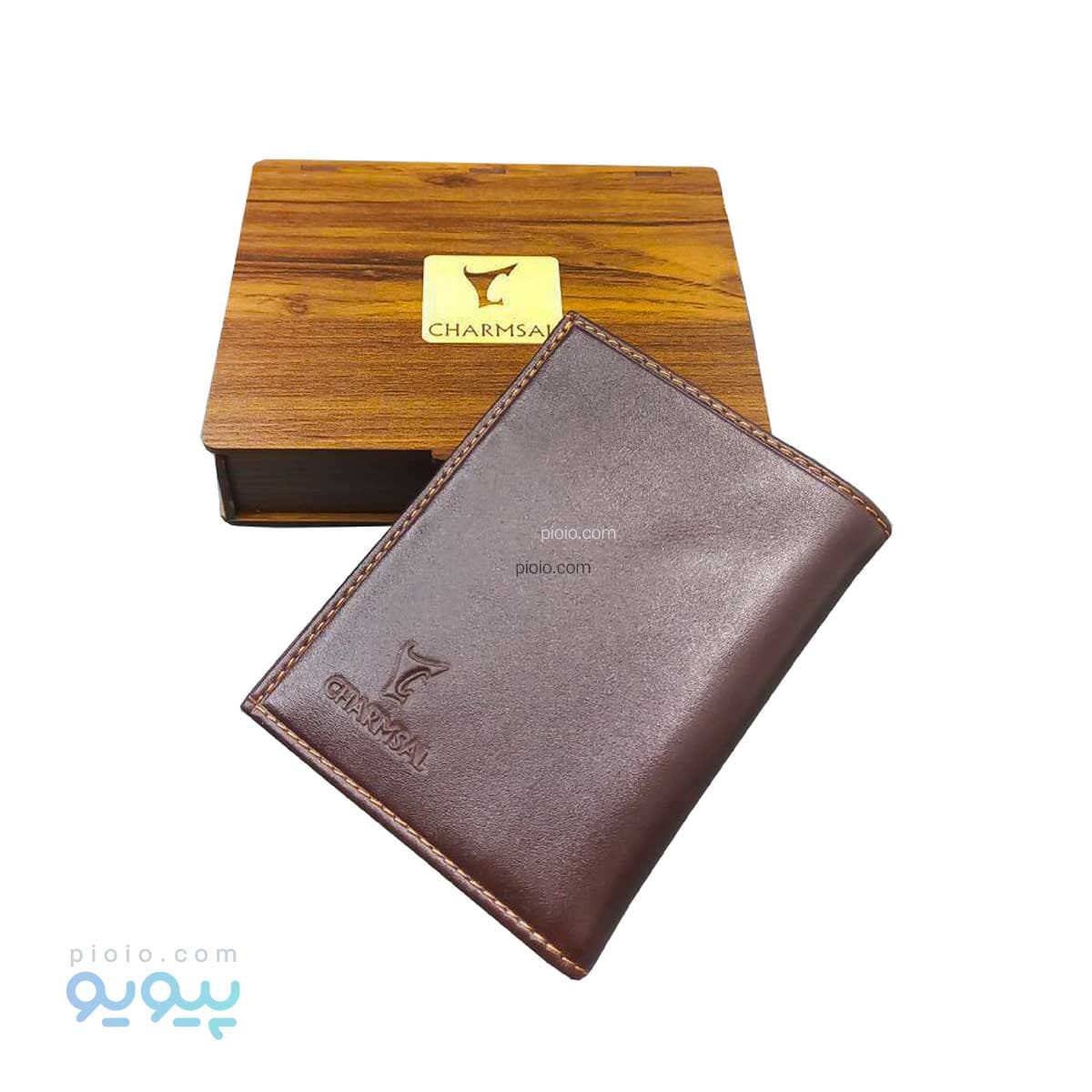 کیف پول نیم کتی گاوی ساده چرمسال آیتم61027 عمده و کارتنی