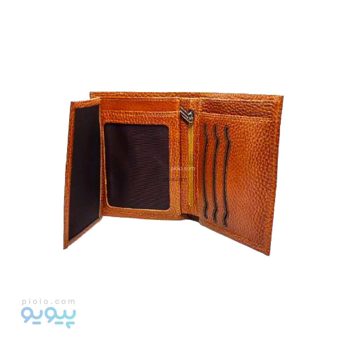 کیف پول کوتاه چرم گاوی میلانو آیتم 371 عمده و کارتنی — تصویر ۲