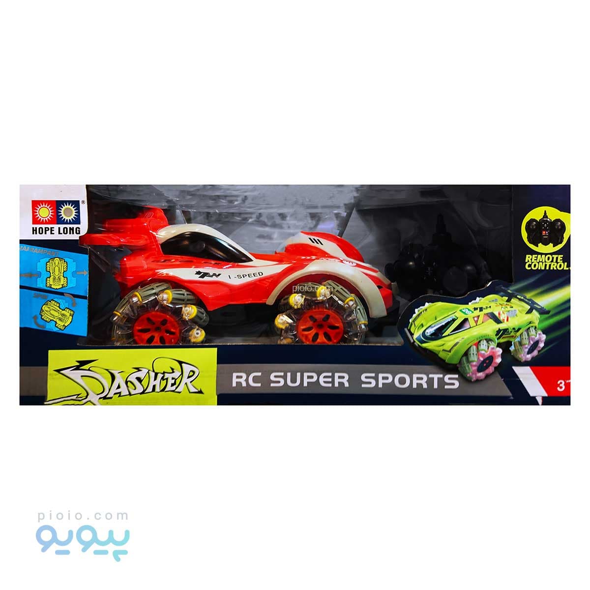 ماشین مسابقه کنترلی چرخ کپسولی آیتم 999C57/8cs تک و عمده — تصویر ۲