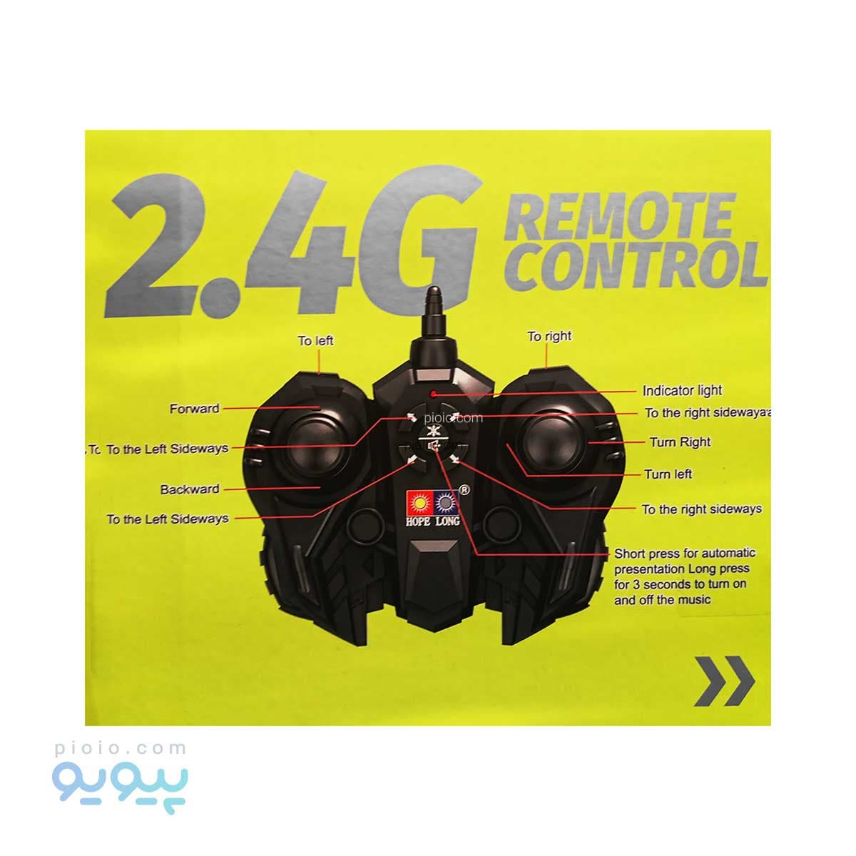 ماشین مسابقه کنترلی چرخ کپسولی آیتم 999C57/8cs تک و عمده — تصویر ۳