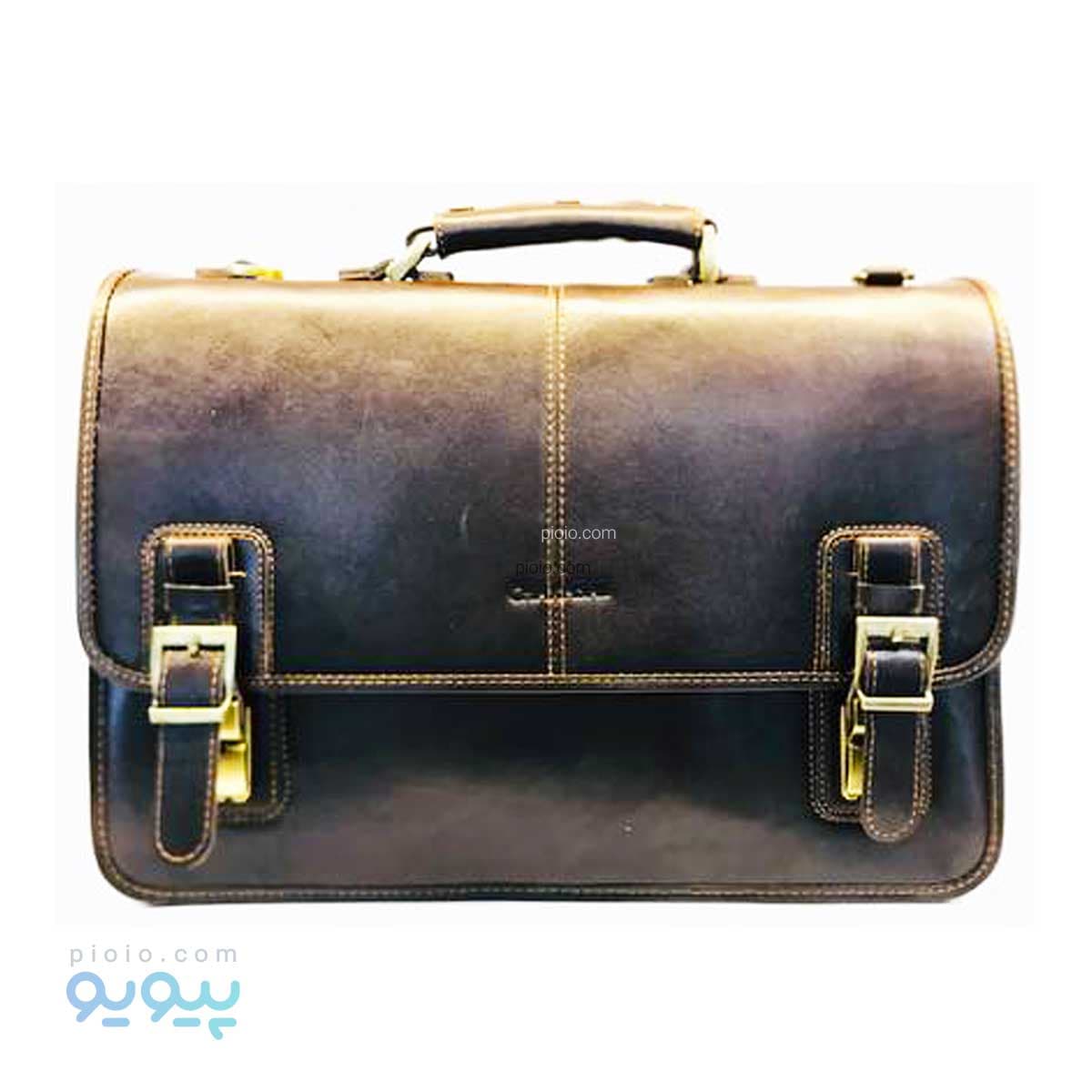 کیف اداری چرم طبیعی چرمسال آیتم 663 عمده و کارتنی