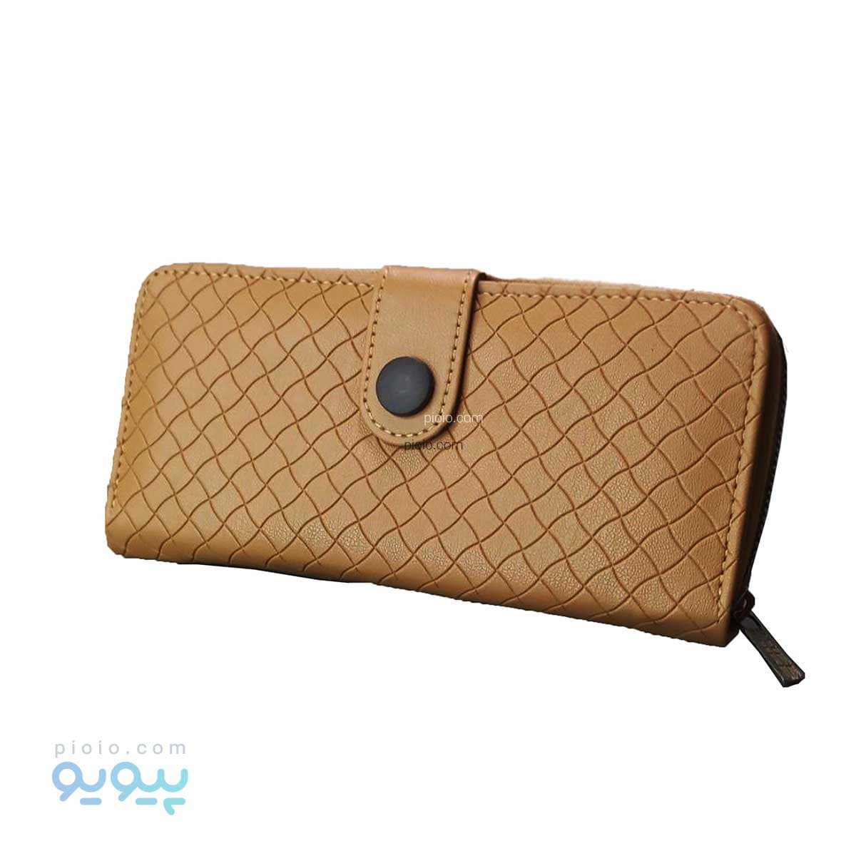 کیف پول زنانه جلو دکمه طرحدار آیتم 1250 عمده و کارتنی — تصویر ۴