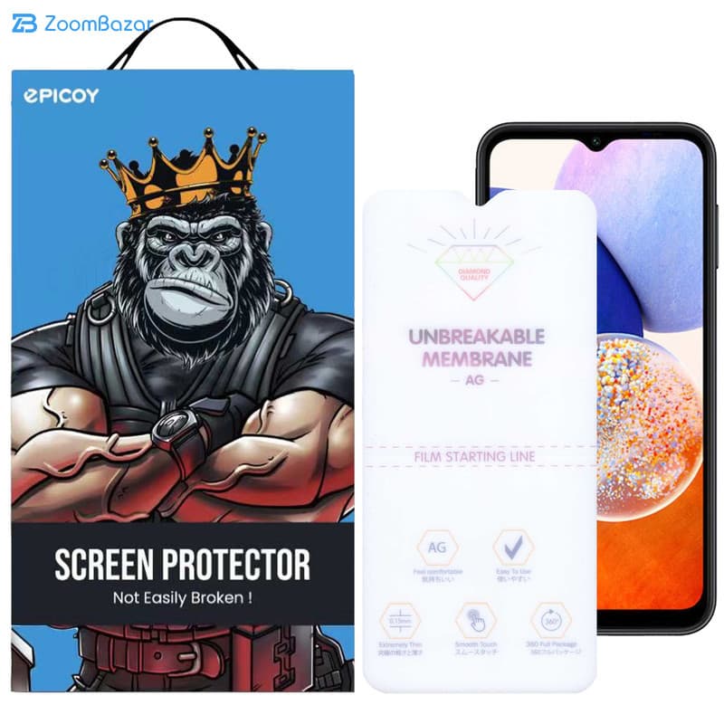 گلس مات اپیکوی مدل Hydrogel-Matte مناسب برای گوشی موبایل سامسونگ Galaxy A23 / A14 5G/4G — تصویر ۷