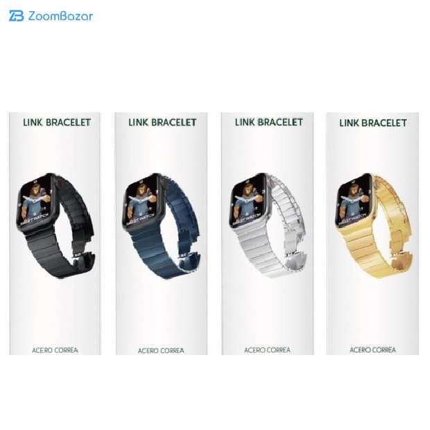 بند گرین مدل LINL BRACELET مناسب برای اپل واچ 42/44 میلی متری — تصویر ۳