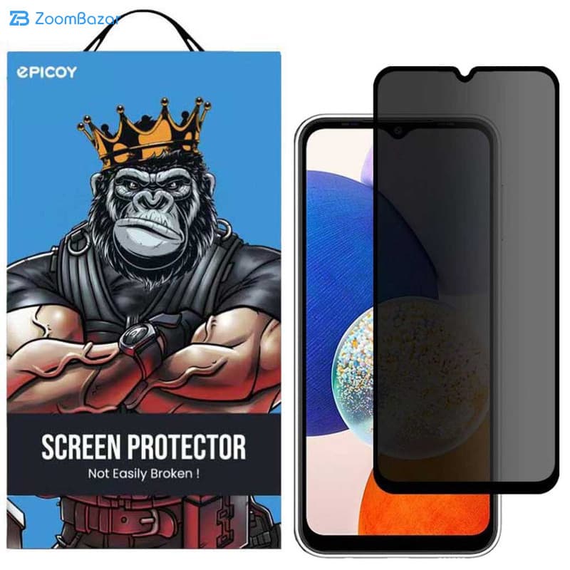 گلس اِپیکوی مدل Privacy مناسب برای گوشی موبایل سامسونگ Galaxy A14 4G/ A14 5G — تصویر ۲