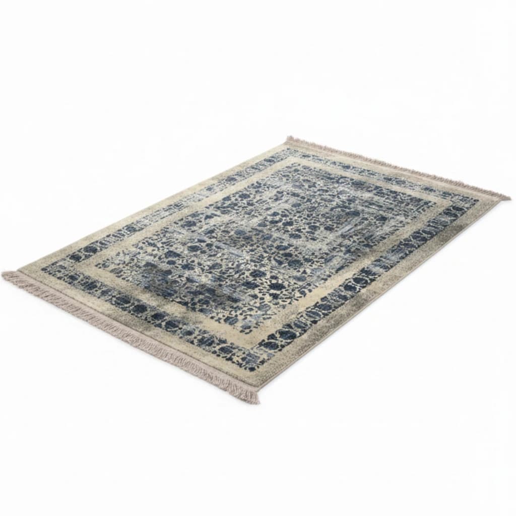 فرش سیزان D-70021 طوسی کلکسیون آرین