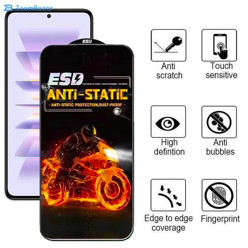 گلس اِپیکوی مدل Fiery ESD مناسب برای گوشی موبایل شیائومی Redmi K60 Pro / Redmi K60 / Redmi K60E — تصویر ۵