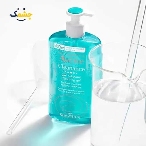 ژل شستشو اون مناسب پوست چرب و جوش دار حجم 400 میل فرانسه| Washing gel suitable for oily and acne-prone skin, volume 400 ml — تصویر ۲