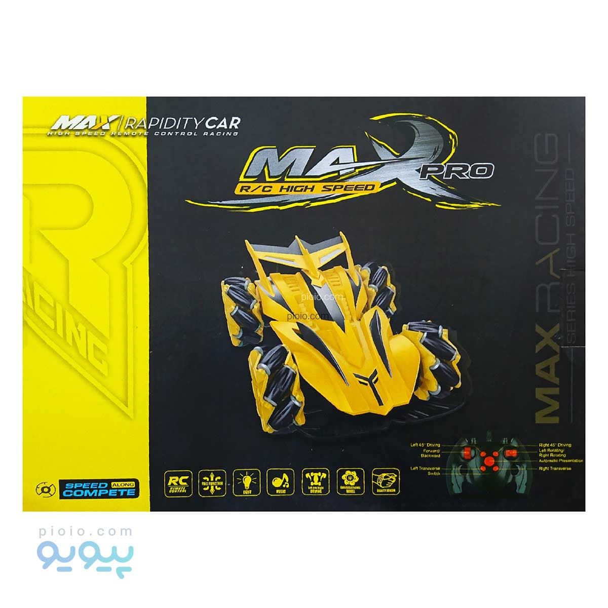 ماشین کنترلی کپسولی سرعتی MAX آیتم AJ18-23 تک و عمده — تصویر ۳