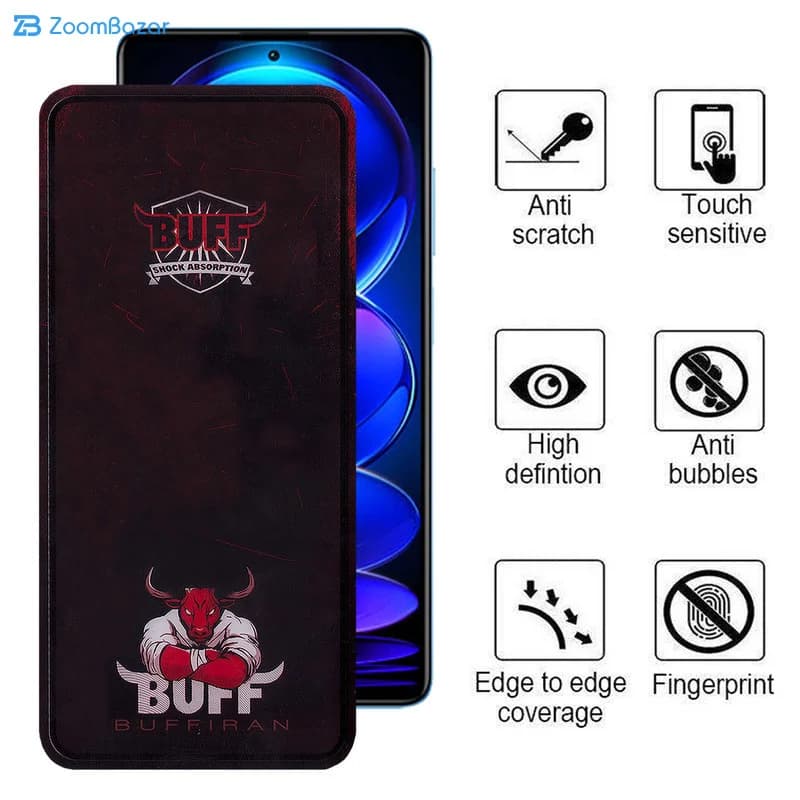 گلس بوف مدل Muscle-Bull-G مناسب برای گوشی موبایل شیائومی Redmi Note 12 Pro Plus / Note 12 Pro 4G/5G / Poco X5 Pro — تصویر ۱۲