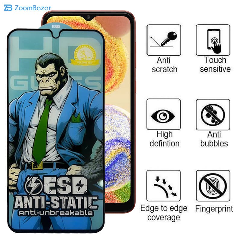 گلس اِپیکوی مدل Gorilla ESD مناسب برای گوشی موبایل سامسونگ Galaxy A04 / A04S / A04E / M04 — تصویر ۲
