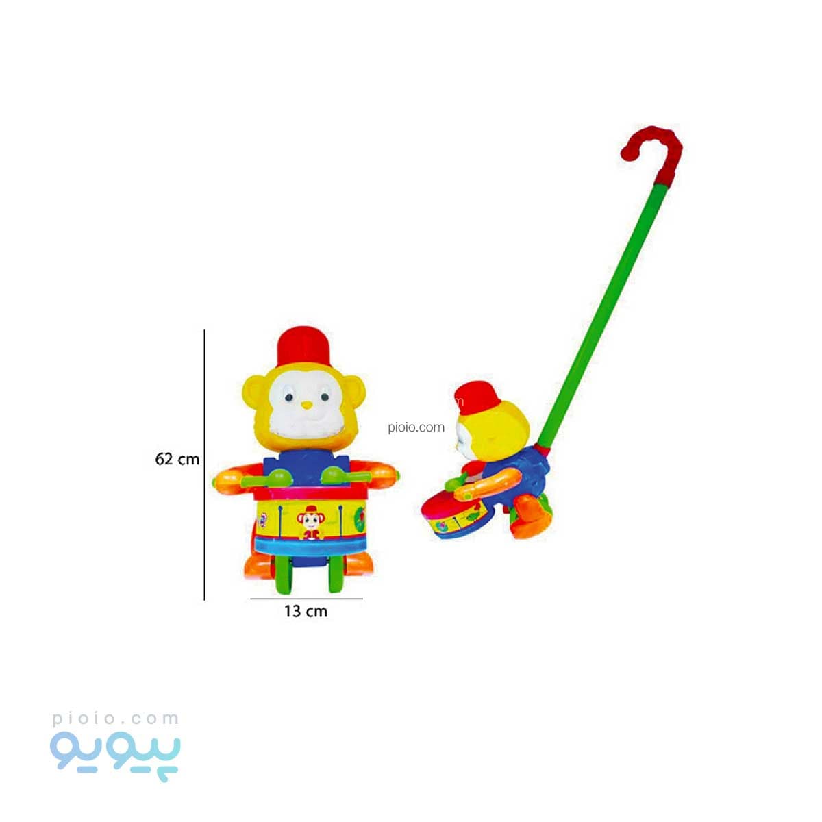 عصای میمون طبل زن آتاتویز آیتم 6367 تک و عمده