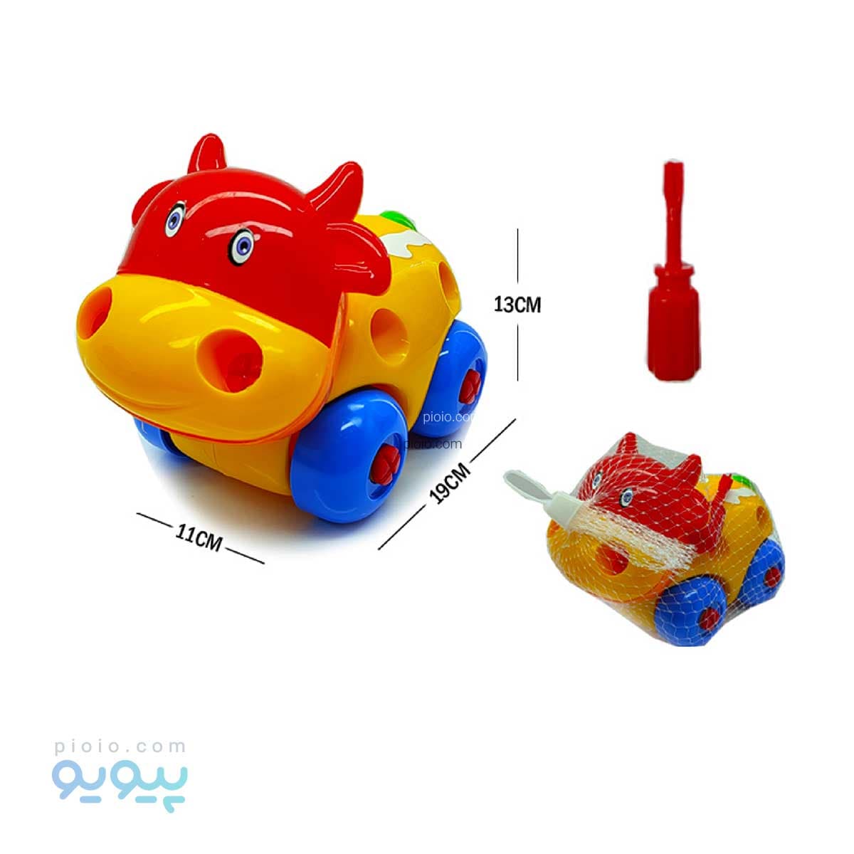اسباب بازی گاو فکری آتاتویز آیتم Cow toy تک و عمده