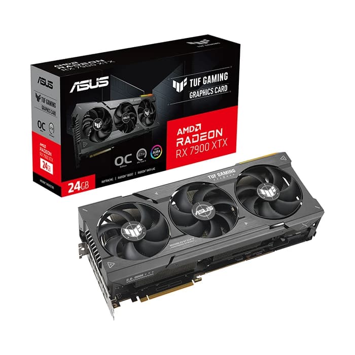 کارت گرافیک ایسوس TUF Gaming Radeon RX 7900 XTX OC Edition 24GB