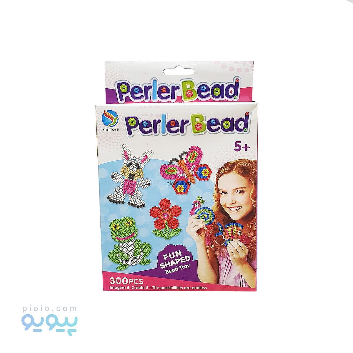 ساختنی Perler Bead شابلون دار 300 تکه آیتم YS3151112 عمده و کارتنی
