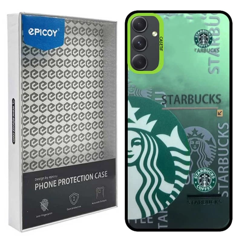قاب اپیکوی طرح Star Bucks مناسب برای گوشی موبایل سامسونگ Galaxy A24 4G — تصویر ۸