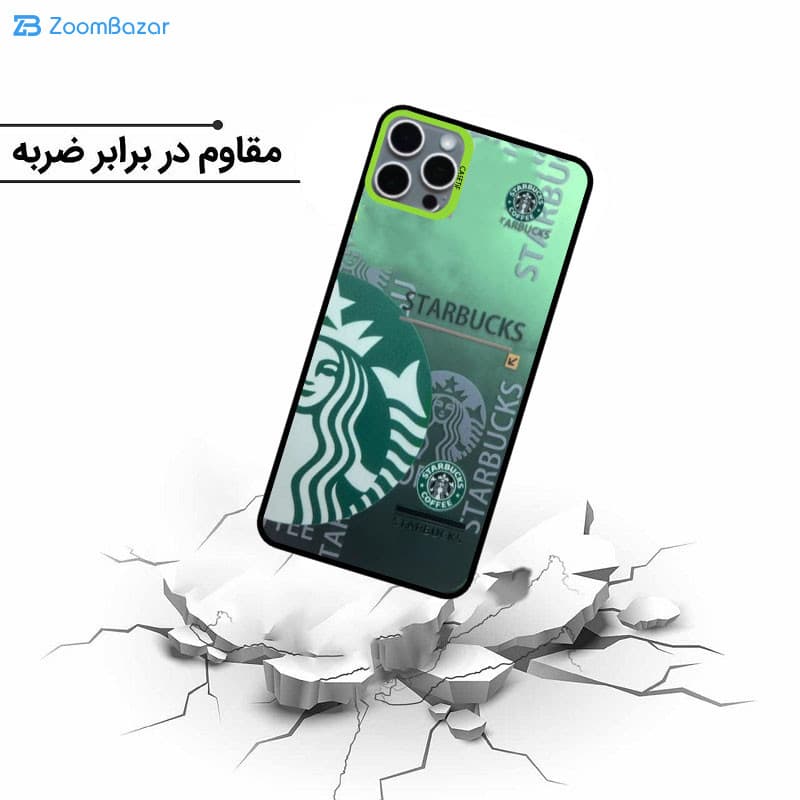 کاور طرح StarBucks مناسب برای گوشی موبایل اپل iphone 14 Pro — تصویر ۷