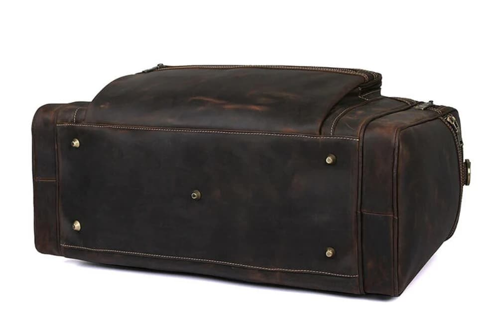 ساک مسافرتی چرم طبیعی مدل Travel Bag 39 | سیلوا چرم — تصویر ۴