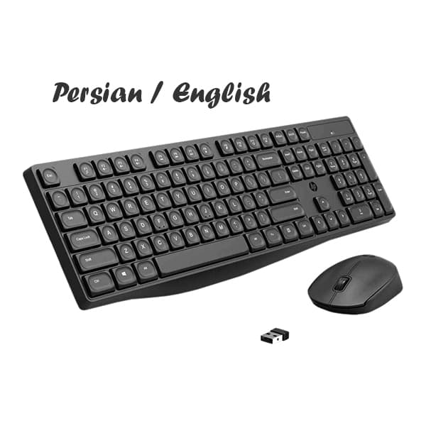 کیبورد و موس بی‌سیم اچ پی مدل HP CS10 — تصویر ۱۱