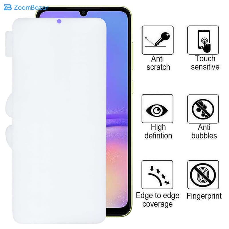 گلس بوف مدل Hydrogel-Cover مناسب برای گوشی موبایل سامسونگ Galaxy A05 / A05s / A70 / A70s — تصویر ۵
