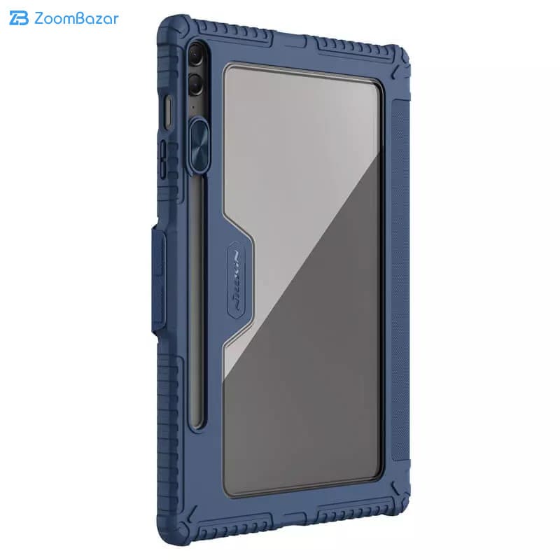 کیف کلاسوری نیلکین مدل Camshield Bumper Flip Folding مناسب برای تبلت سامسونگ Galaxy Tab S9 Fe Plus — تصویر ۷