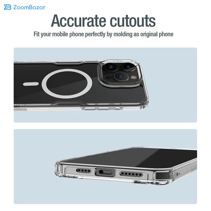 قاب نیلکین مدل Nature TPU Pro Magnetic مناسب برای گوشی موبایل اپل iPhone 15 Pro — تصویر ۸