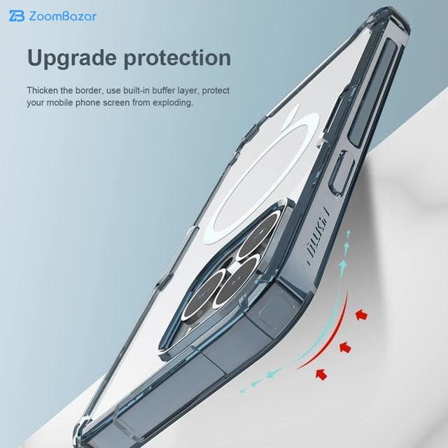 قاب نیلکین مدل Nature TPU Pro Magnetic مناسب برای گوشی موبایل اپل iPhone 15 Pro — تصویر ۲