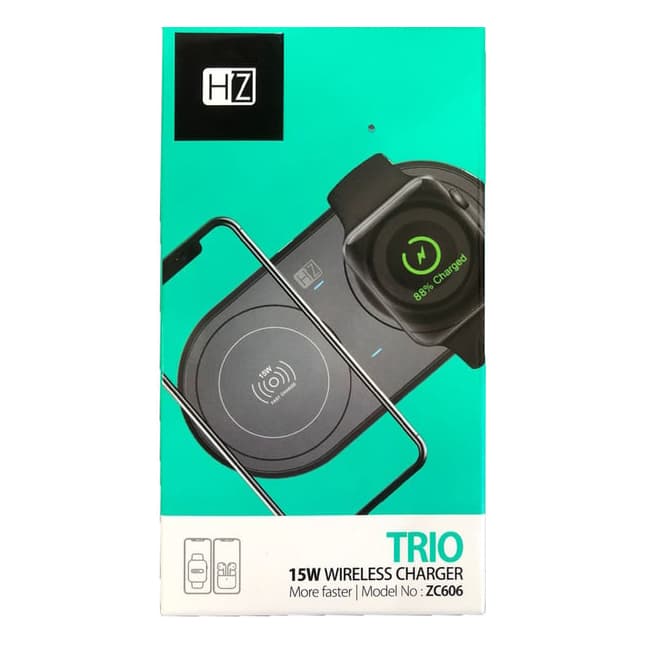 شارژر وایرلس هیتز مدل HEATZ ZC606 – ایستگاه شارژ ۳ در ۱ برای اکوسیستم اپل — تصویر ۴