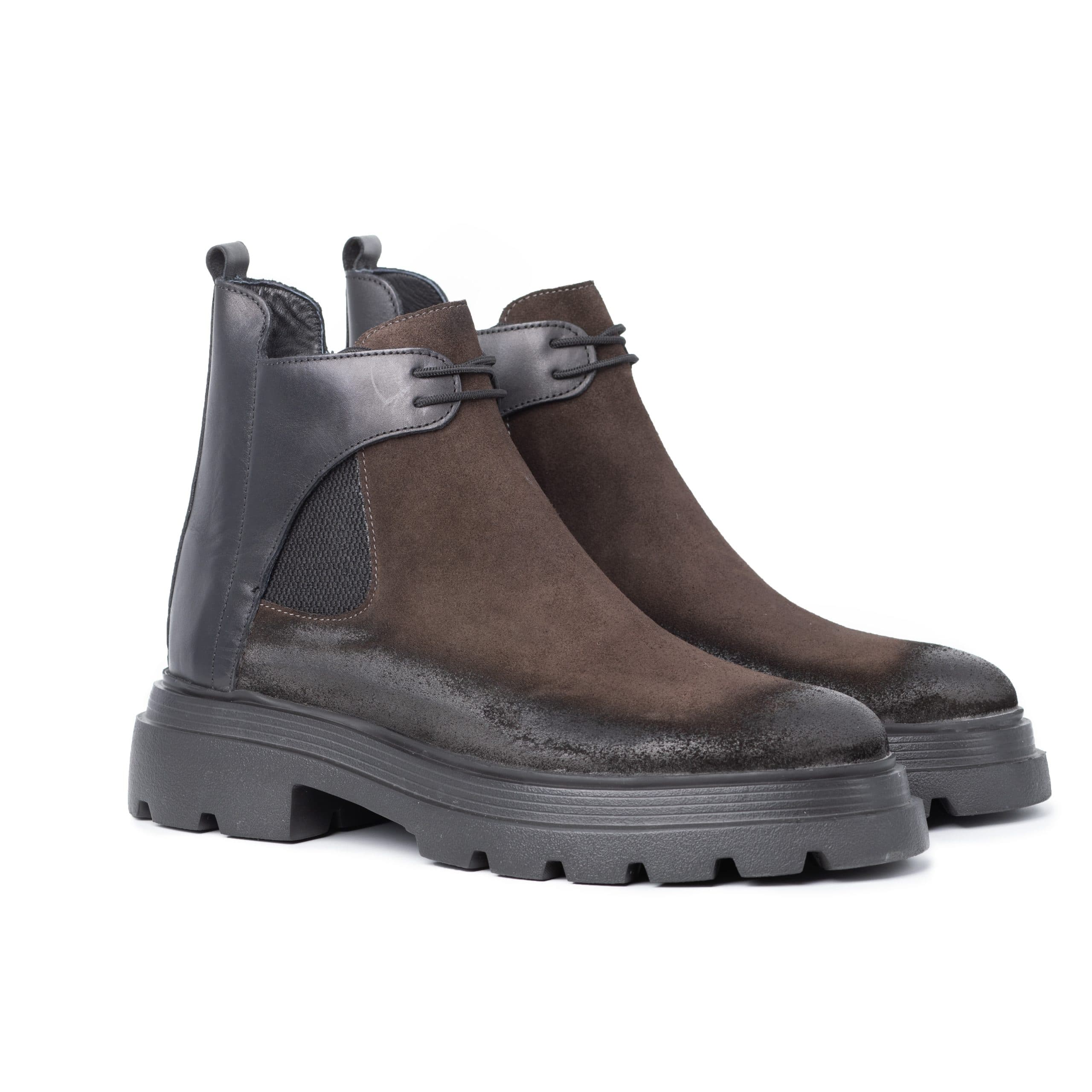 بوت مردانه چرم طبیعی مدل Men’s Boots 07 | سیلوا چرم — تصویر ۵