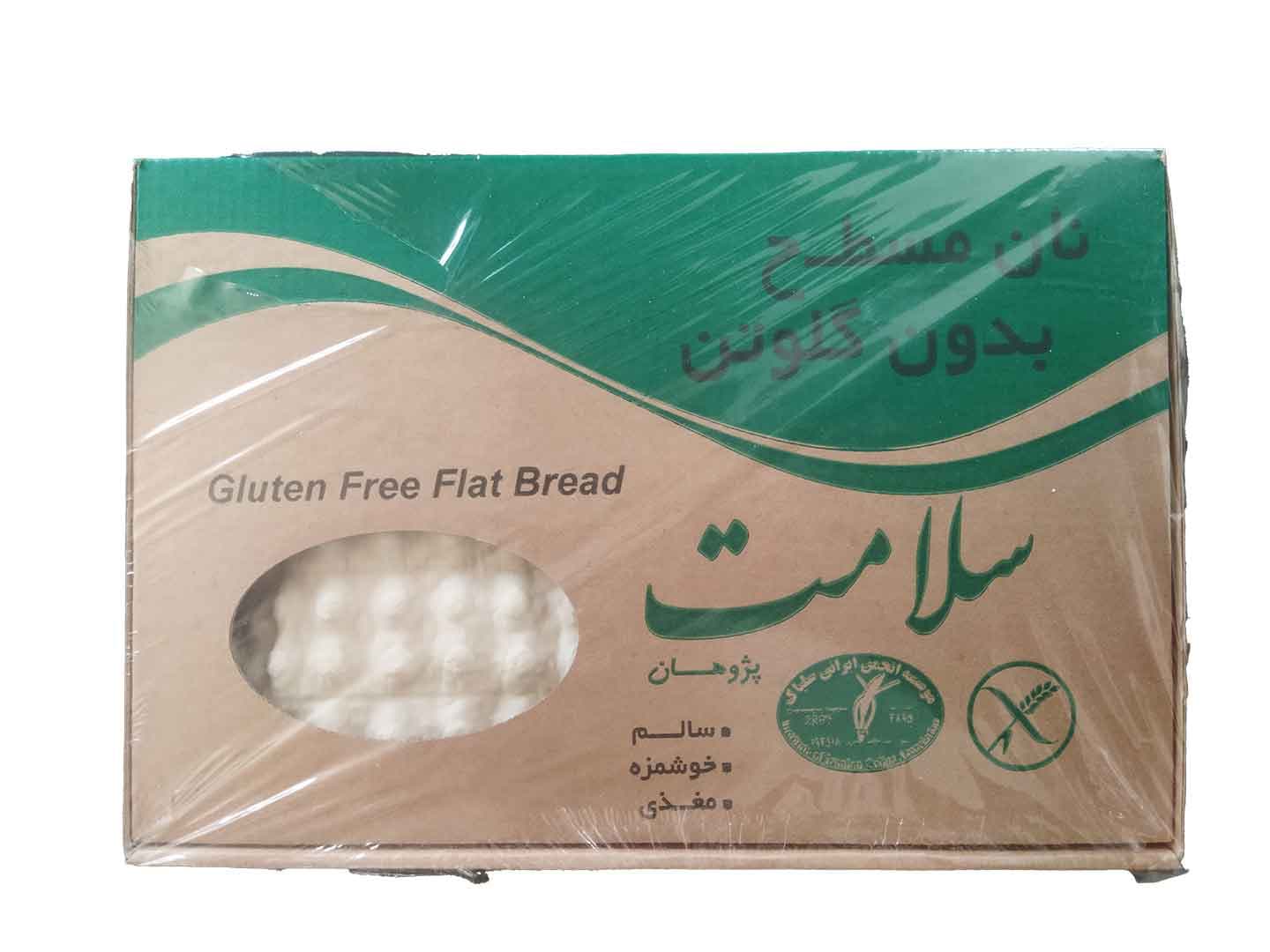 نان مسطح بدون گلوتن سلامت