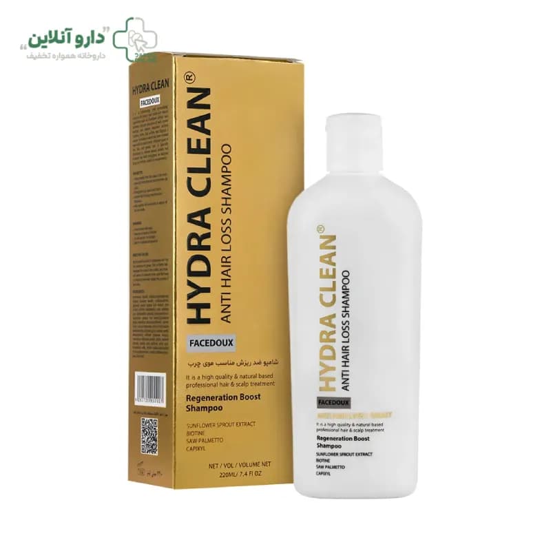 شامپو ضد ریزش مناسب موی چرب هیدرا کلین HG فیس دوکس