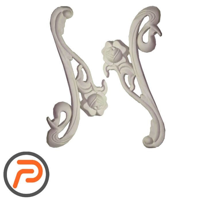 گوشه تزیینی طرح منبت pvc کد 189 — تصویر ۲