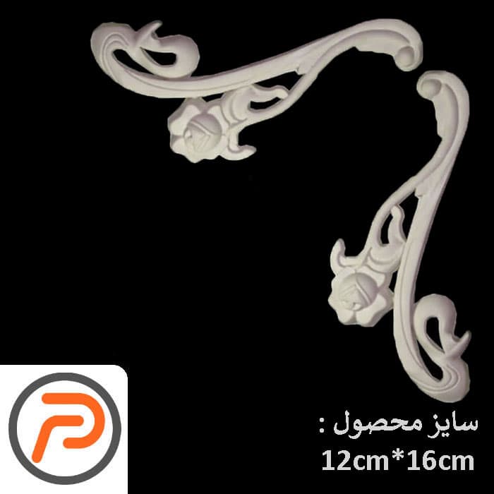 گوشه تزیینی طرح منبت pvc کد 189