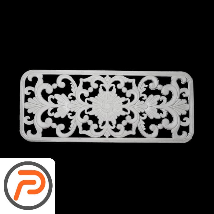 گل تزئینی طرح منبت PVC کد 265 — تصویر ۴