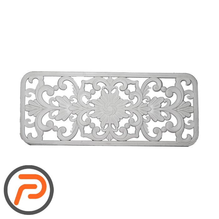 گل تزئینی طرح منبت PVC کد 265 — تصویر ۲