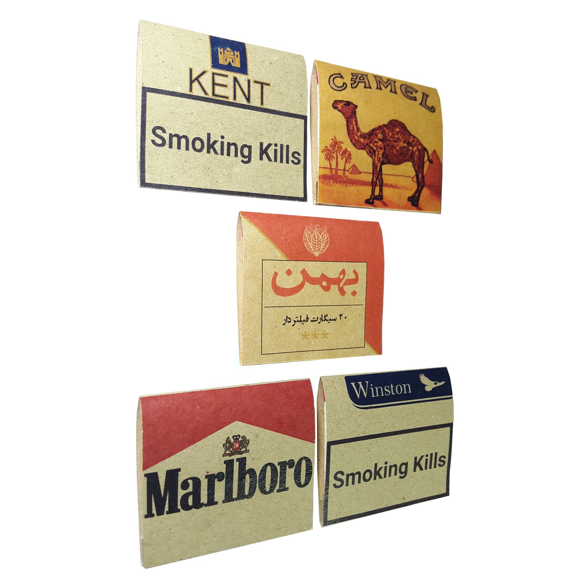 کبریت کتابی مدل اسموک