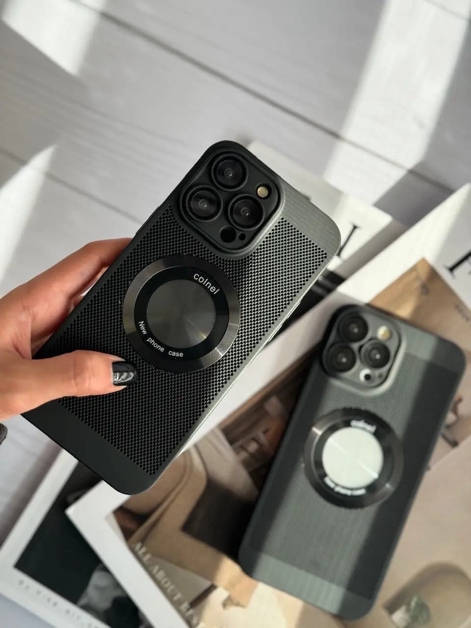 قاب black coinall mesh (کدC1489) — تصویر ۴